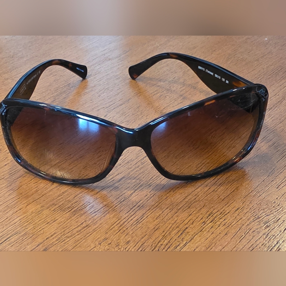 Coach Brown Gradient Sunglasses